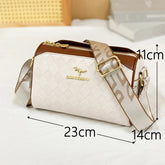 Luxury Women's Handbag Designer Women's High Quality Soft Small Square Bag Fashion Trend Women's Multi layered Crossbody Bags
